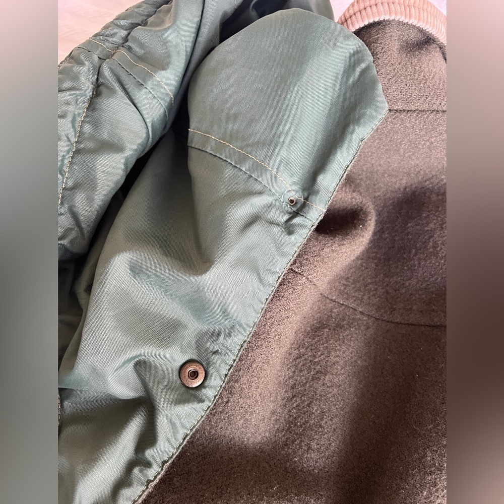 Vintage Pendleton Outdoorsman 100% Virgin Wool Insulated Hunting Jacket - Size L - Picture 7 of 7